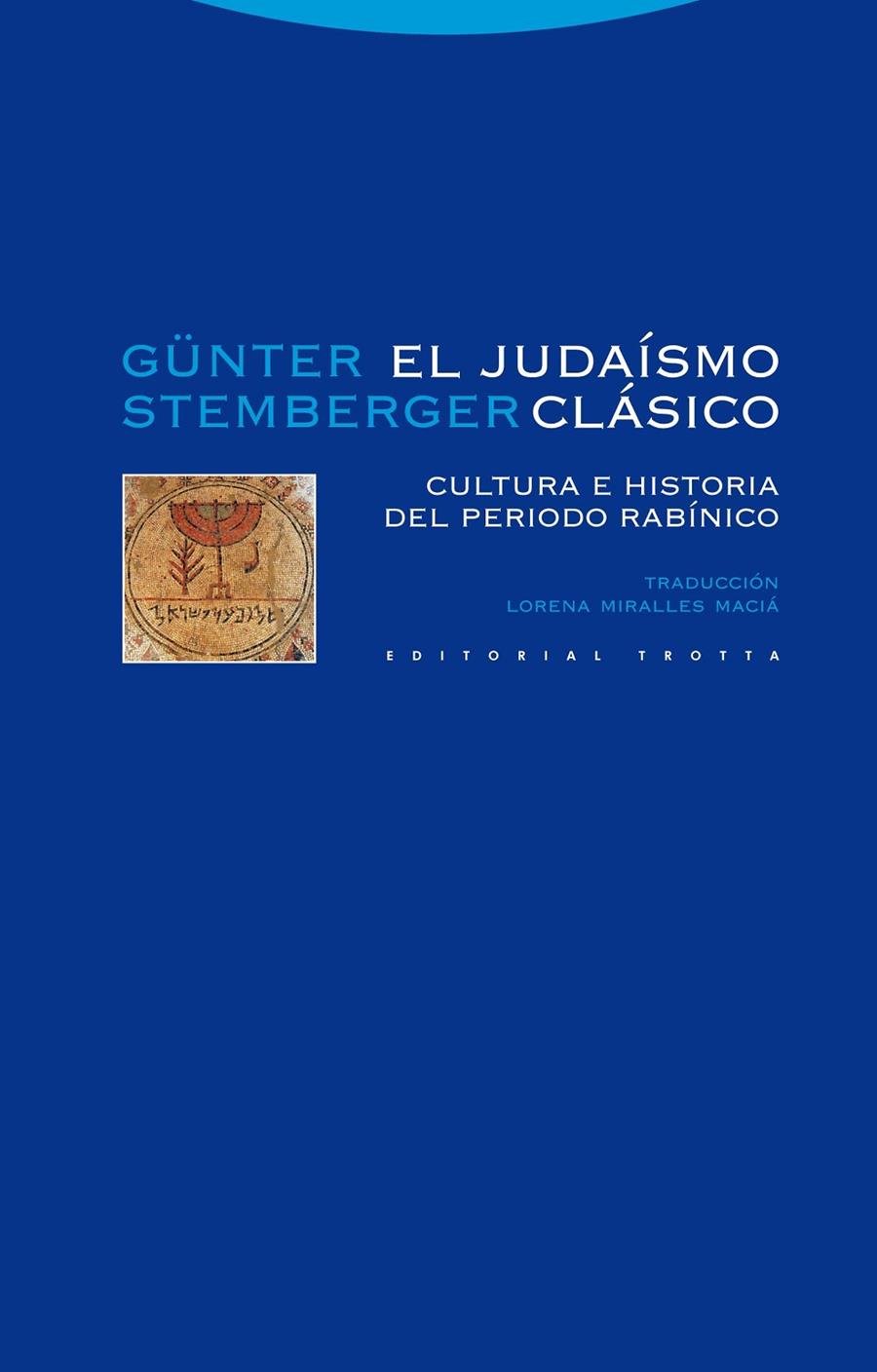 Judaísmo clásico, El | 9788498792287 | Stemberger, Günter