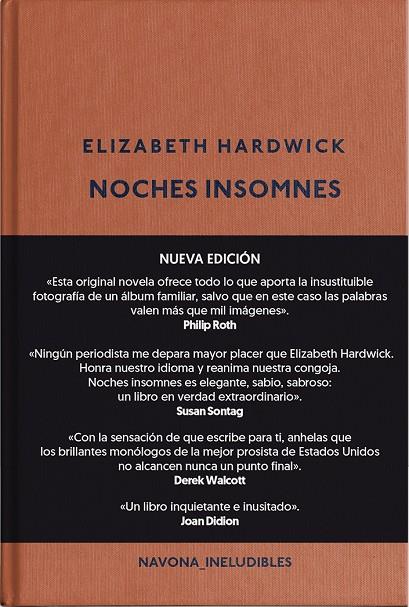 Noches insomnes | 9788417978525 | Hardwick, Elizabeth