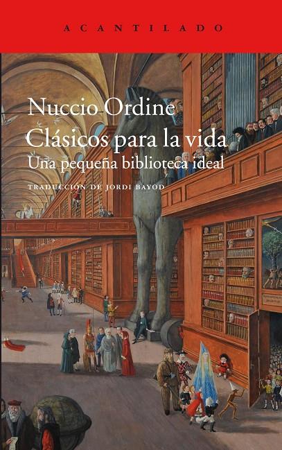 Clásicos para la vida | 9788416748648 | Ordine, Nuccio