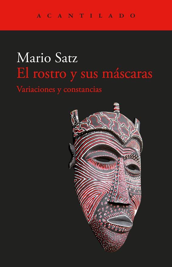 Rostro y sus máscaras, El | 9788419958044 | Satz, Mario