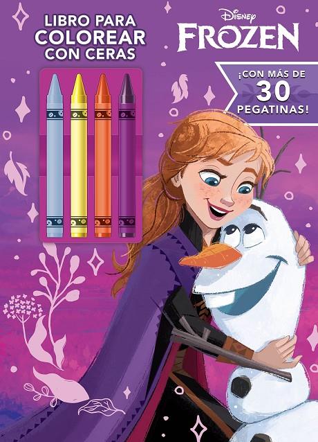 Frozen : Libro para colorear con ceras | 9788418940231 | Disney