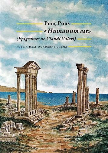 Humanum est (Epigrames de Claudi Valeri) | 9788477276722 | Pons, Ponç