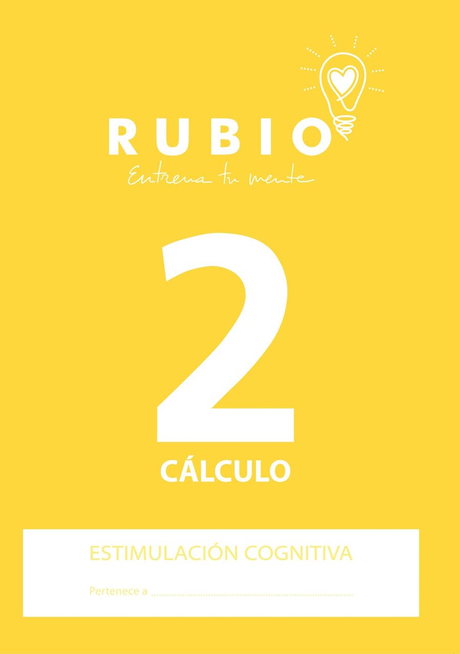 Estimulación cognitiva : Cálculo 2 | 9788489773288 | Pedrosa Casado, Beatriz