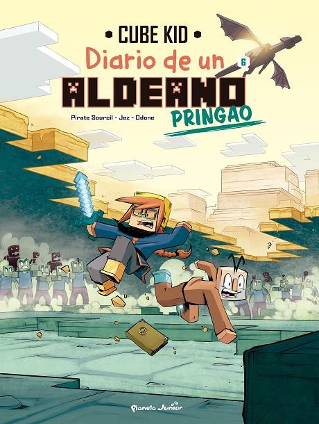 Minecraft : Diario de un aldeano pringao Cómic 6 : Desconcierto en el End | 9788408277729 | Cube Kid