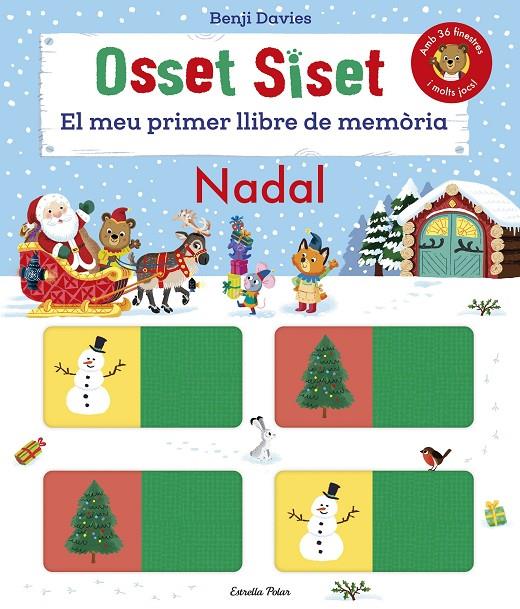 Osset Siset : El meu primer llibre de memòria : Nadal | 9788413898292 | Davies, Benji