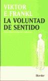 Voluntad de sentido, la | 9788425416101 | Frankl, Viktor Emil