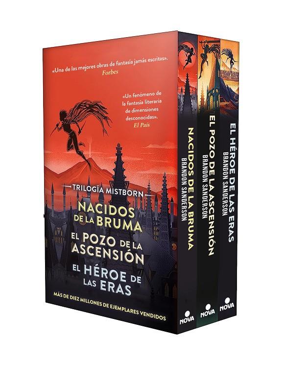 Estuche Trilogía Mistborn | 9788419260239 | Sanderson, Brandon