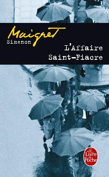 Affaire Saint-Fiacre, L' | 9782253142935 | Simenon, George