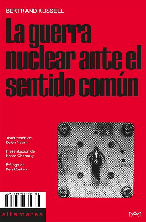 Guerra nuclear ante el sentido común, La | 9788419583185 | Russell, Bertrand