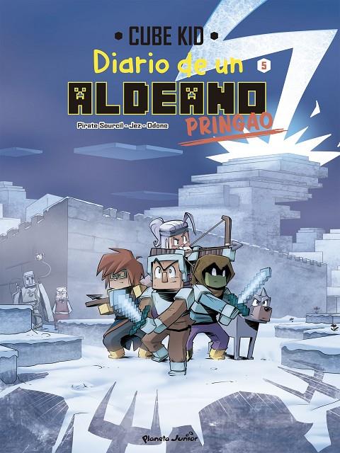 Minecraft : Diario de un aldeano pringao Cómic 5 | 9788408271826 | Cube Kid