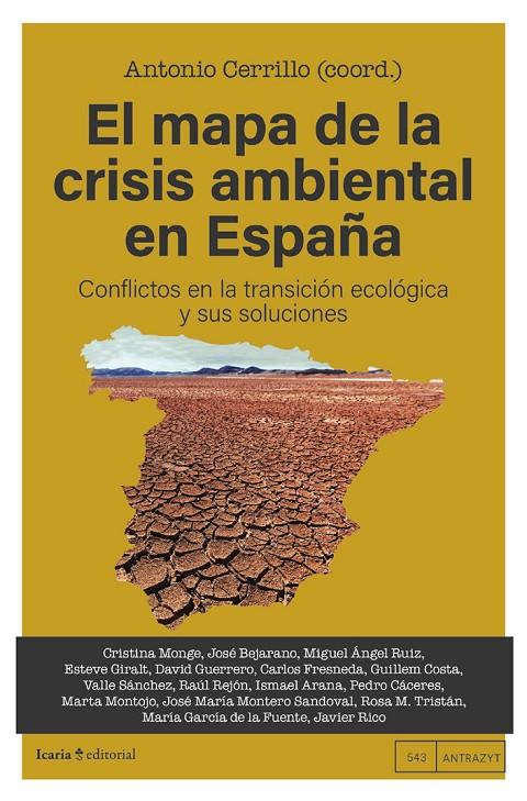 Mapa de la crisis ambiental de España, El | 9788410328051 | Cerrillo Jodar, Antonio