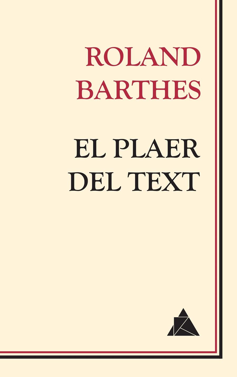 Plaer del text, El | 9788417743086 | Barthes, Roland