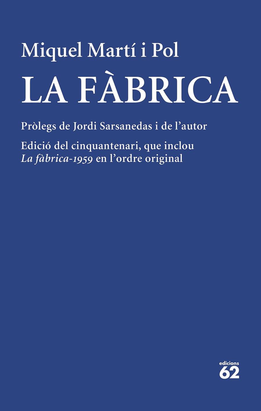 Fàbrica, La | 9788429780512 | Martí i Pol, Miquel