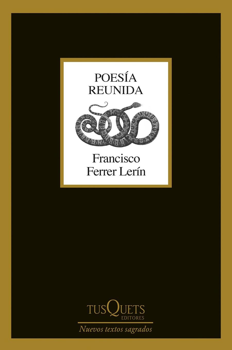 Poesía reunida | 9788411072816 | Ferrer Lerín, Francisco