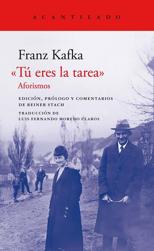 Tú eres la tarea : Aforismos | 9788419036858 | Kafka, Franz