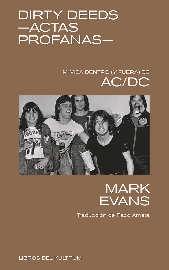 Dirty Deeds : Actas profanas | 9788418404504 | Evans, Mark