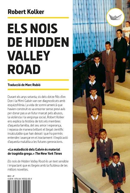 Nois de Hidden Valley Road, Els | 9788419332004 | Kolker, Robert