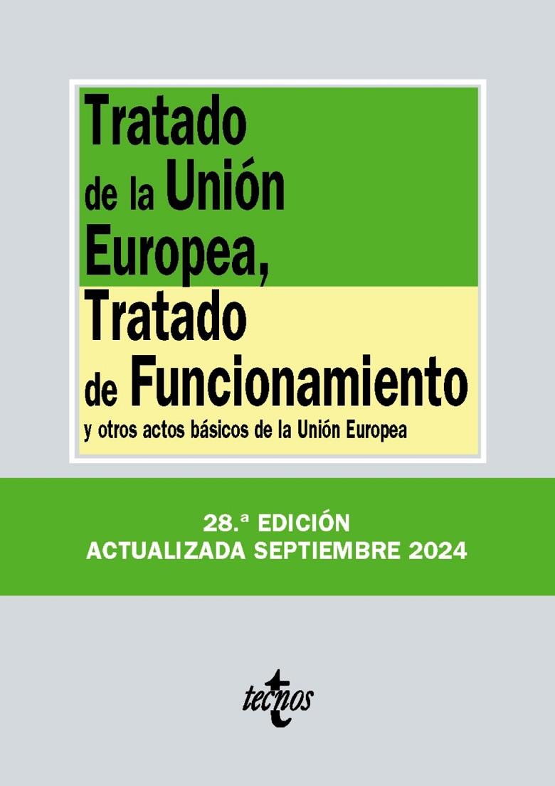 Tratado de la Unión Europea, Tratado de Funcionamiento | 9788430990887 | AA.VV.