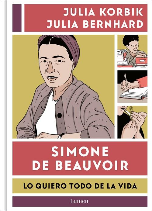 Simone de Beauvoir : Lo quiero todo de la vida | 9788426426390 | Korbik, Julia / Bernhard, Julia