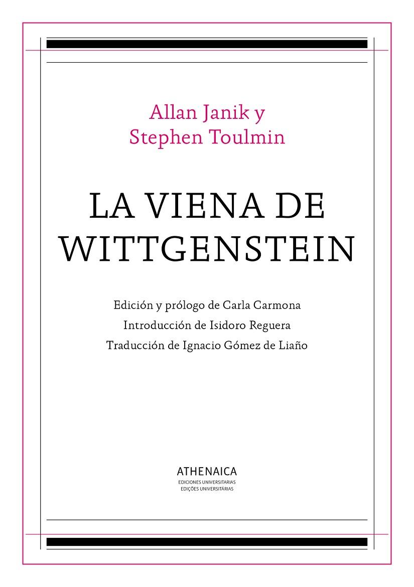 Viena de Wittgenstein, La | 9788416230952 | Janik, Allan / Toulmin, Stephen