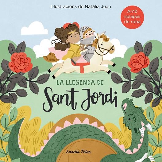 Llegenda de Sant Jordi amb solapes de roba, La | 9788418443411 | Juan Abelló, Natàlia