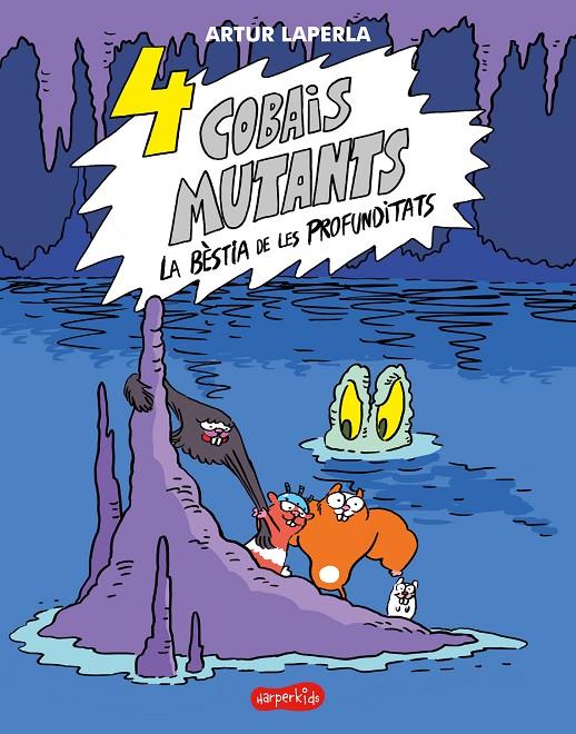 4 cobais mutants 2 : La bèstia de les profunditats | 9788418279782 | Laperla, Artur