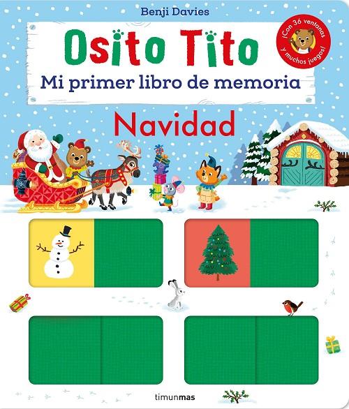 Osito Tito : Mi primer libro de memoria. Navidad | 9788408287506 | Davies, Benji