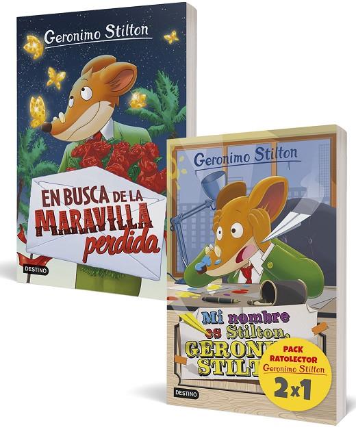 Geronimo Stilton : Pack ratolector | 9788408214922 | Stilton, Geronimo