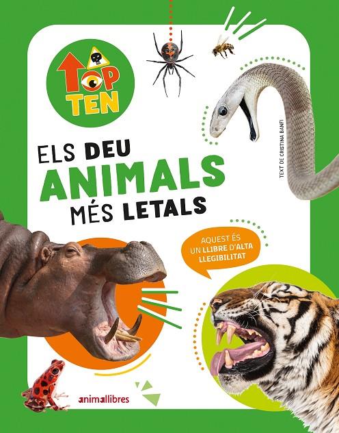 Top Ten Els deu animals més letals | 9788419659521 | Banfi, Cristina 