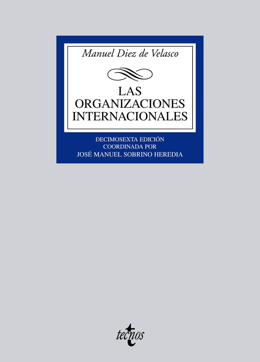 Organizaciones internacionales, Las | 9788430951383 | Diez de Velasco, Manuel