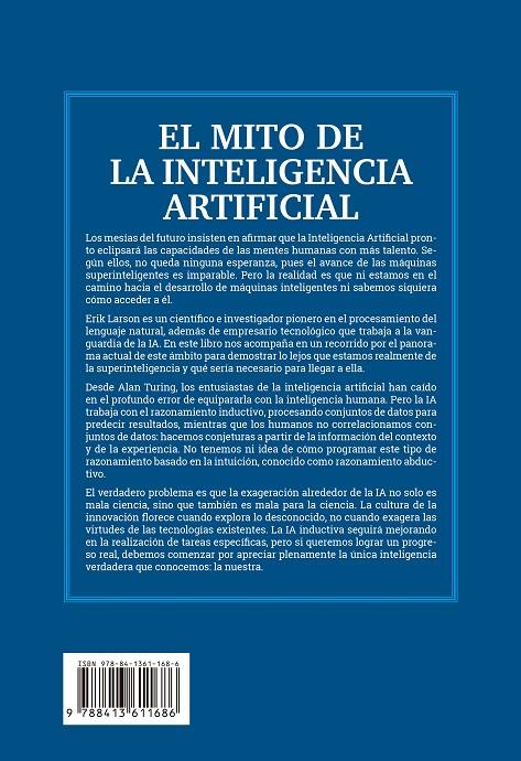 Mito de la Inteligencia Artificial, El | 9788413611686 | Larson, Erik J.