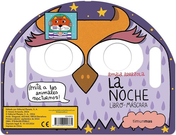 Noche, La : Libro-máscara | 9788408290865 | Arrazola, Amaia