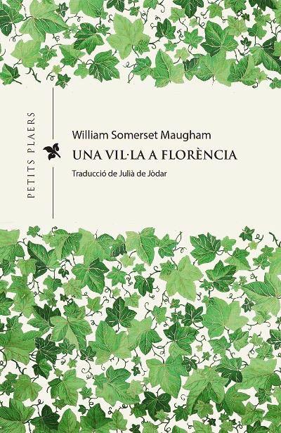 Vil·la a Florència, Una | 9788417998974 | Maugham, William Somerset