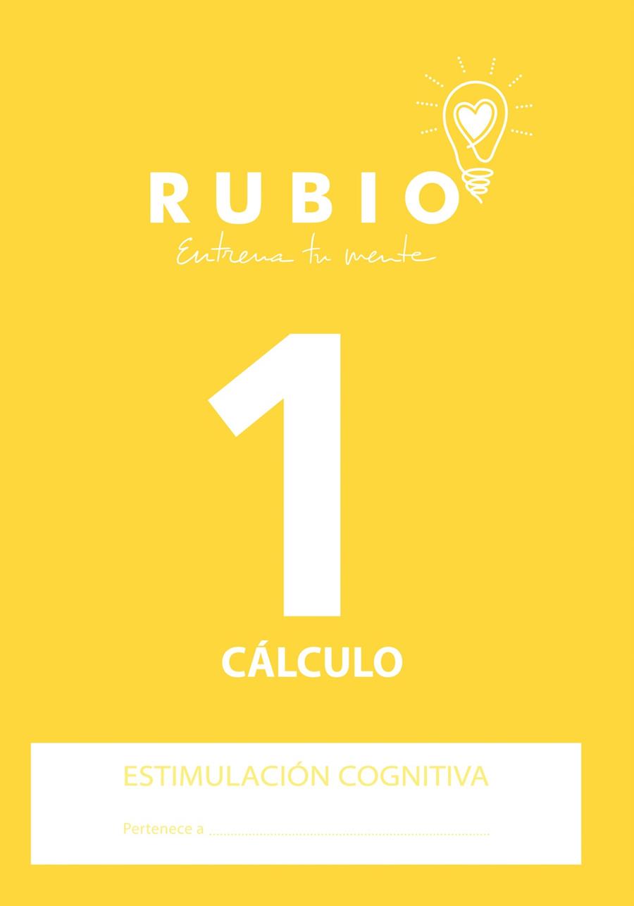 Estimulación cognitiva : Cálculo 1 | 9788485109968 | Pedrosa Casado, Beatriz