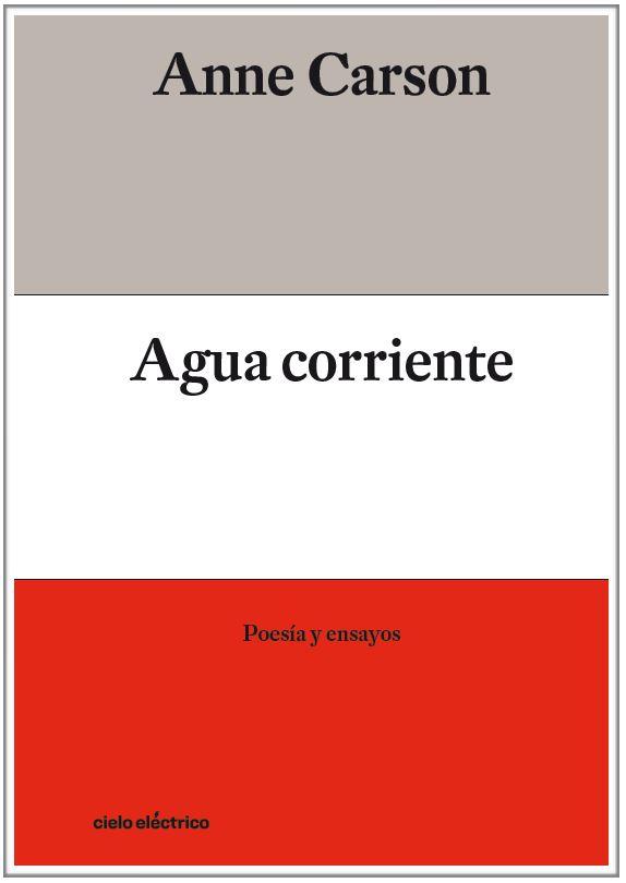 Agua corriente | 9788412083354 | Carson, Anne