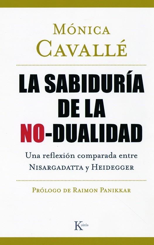 Sabiduría de la no-dualidad, La | 9788472456822 | Cavallé, Mónica