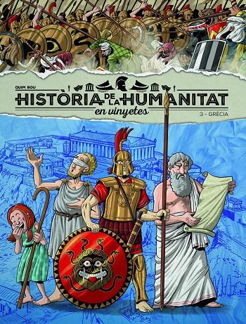 Història de la Humanitat en vinyetes 3 : Grècia | 9788418510908 | Bou, Quim