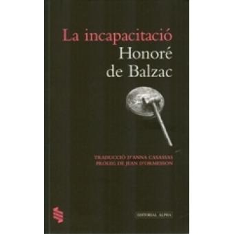 Incapacitació, La | 9788498592047 | Balzac, Honoré de