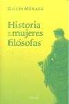 Historia de las mujeres filósofas | 9788425425813 | Ménage, Gilles