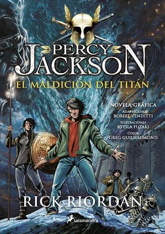 Percy Jackson y los dioses del Olimpo 3 : La maldición del Titán. Novela gráfica | 9788498389708 | Riordan, Rick