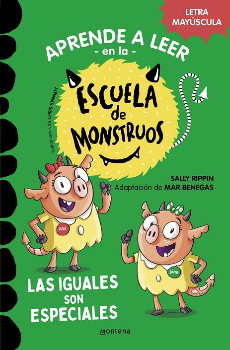 Aprender a leer en la Escuela de Monstruos 3 : Las iguales son especiales | 9788418594045 | Rippin, Sally