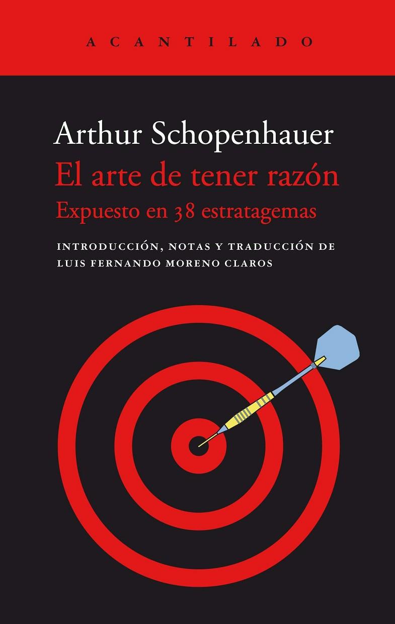 Arte de tener razón, El | 9788419036377 | Schopenhauer, Arthur