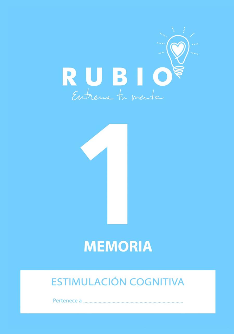 Estimulación cognitiva: memoria 1 | 9788485109951 | Pedrosa Casado, Beatriz