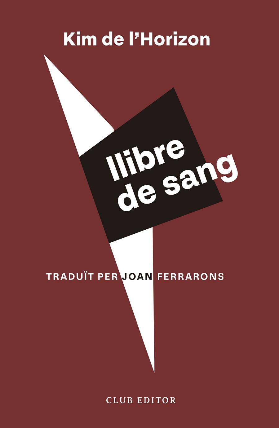 Llibre de sang | 9788473294171 | L'Horizon, Kim de