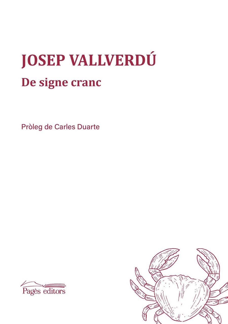 De signe cranc | 9788497798310 | Vallverdú, Josep