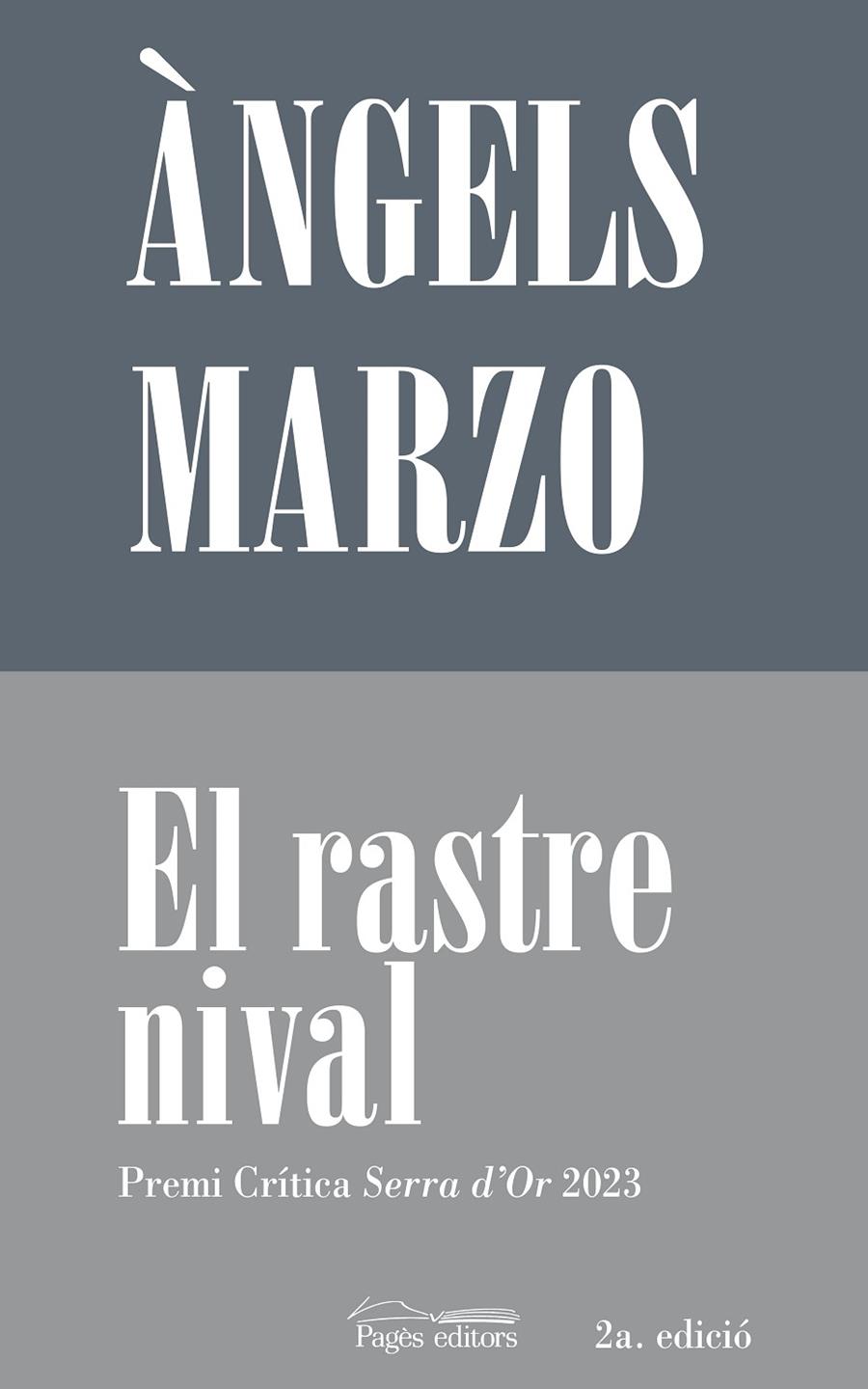 Rastre nival, El | 9788413033525 | Marzo, Àngels