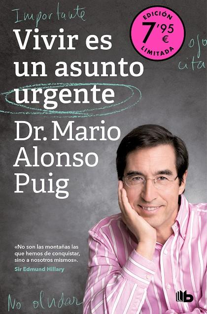 Vivir es un asunto urgente | 9788413149189 | Alonso Puig, Dr. Mario