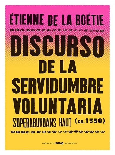 Discurso de la servidumbre voluntaria | 9788412537185 | Boétie, Étienne de La