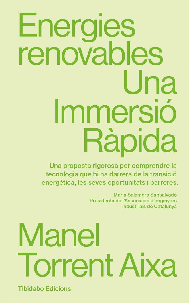 Energies Renovables : Una immersió ràpida | 9788410013025 | Torrent, Manel