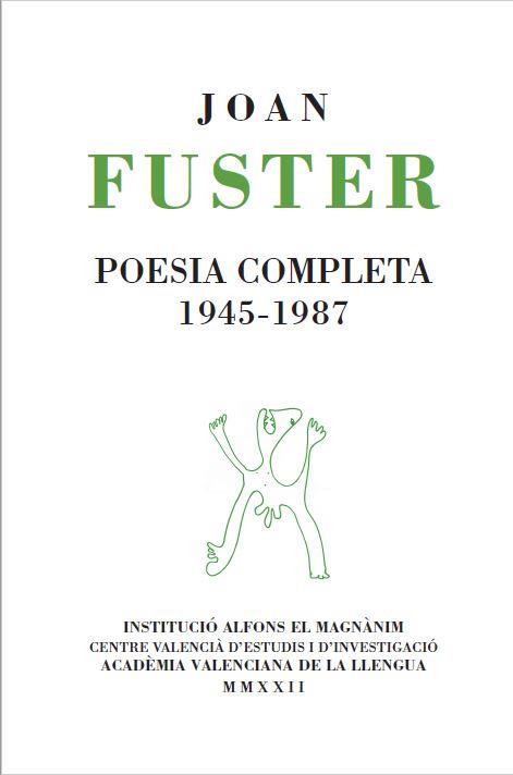 Poesia completa 1945-1987. Joan Fuster | 9788478229178 | Fuster, Joan